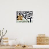 Tauben in New York Poster (Küche)