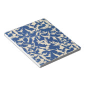 Tauben in weiß und blau Rijksmuseum Amsterdam Notizblock (angewinkelt)