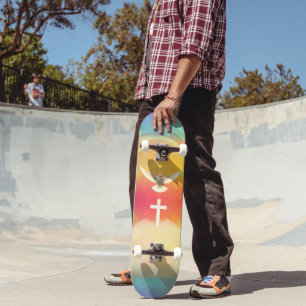 Tauben Kreuz Skateboard