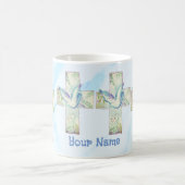 Tauben-Kreuz-Tasse Kaffeetasse (Mittel)