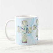 Tauben-Kreuz-Tasse Kaffeetasse (Links)