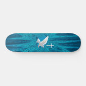 Tauben kreuzten sich skateboard (Horizontal)