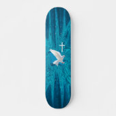 Tauben kreuzten sich skateboard (Vorne)