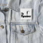 Tauben-Liebhaber Button (Beispiel)