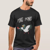 Tauben Lover Pong Athletics T-Shirt (Vorderseite)