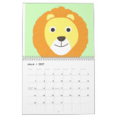 Tauben Malkunst Kalender (Mär 2027)