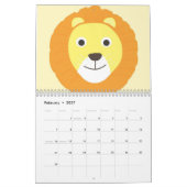 Tauben Malkunst Kalender (Feb 2027)