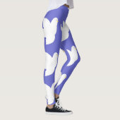 Tauben Malkunst Leggings (Rechts)