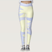 Tauben Malkunst Leggings (Vorderseite)