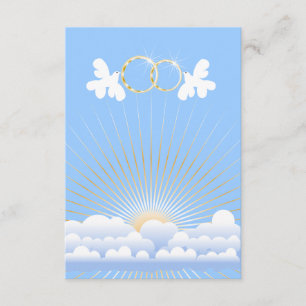 Tauben mit Ehering-Gewohnheits-Einladung Einladung