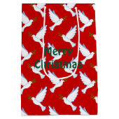 Tauben Mittlere Geschenktüte (Rückseite)