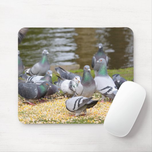 Tauben Mousepad (Mit Mouse)