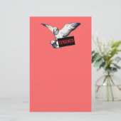 Tauben Paarung: Zensur! Briefpapier (Stehend Vorderseite)