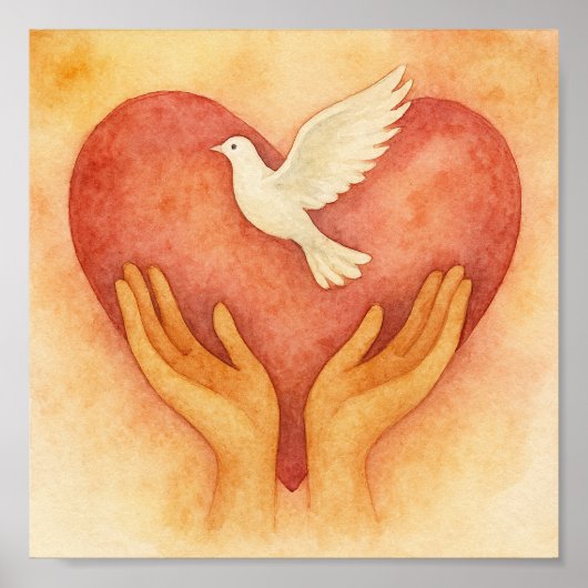 Tauben Poster (Vorne)