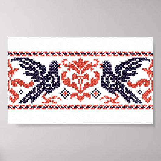 Tauben Poster (Vorne)