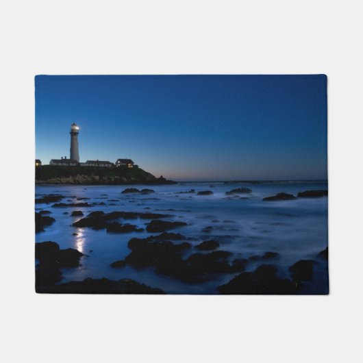 Tauben-Punkt-Leuchtturm | Half Moon Bay, Ca Fußmatte (Vorderseite)