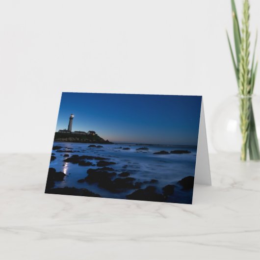 Tauben-Punkt-Leuchtturm | Half Moon Bay, Ca Karte (Vorderseite)
