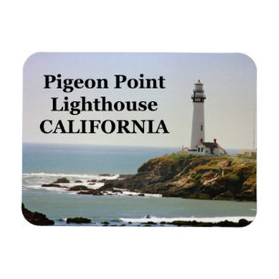 Tauben-Punkt-Leuchtturm, Kalifornien Flexi-Magnet Magnet