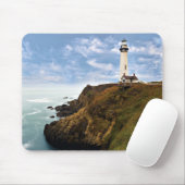Tauben-Punkt-Leuchtturm | Kalifornien Mousepad (Mit Mouse)