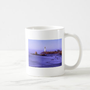 Tauben-Punkt-Leuchtturm, Tauben-Punkt-Licht Sta… Kaffeetasse