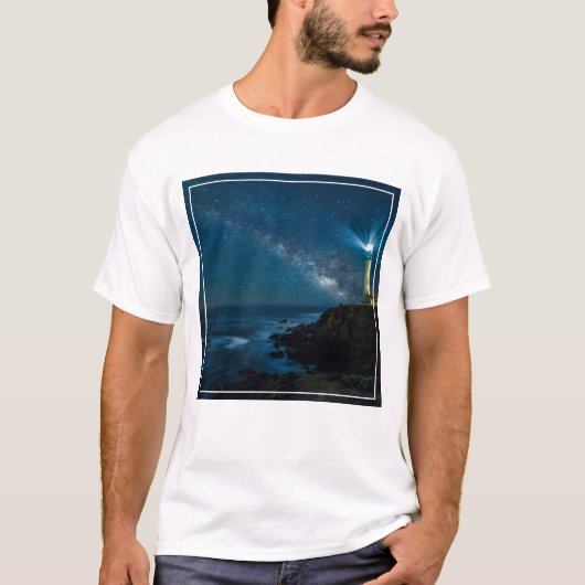 Tauben-Punkt-Licht-Station, Ca T-Shirt (Vorderseite)