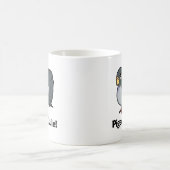 Tauben-Regel! Kaffeetasse (Mittel)