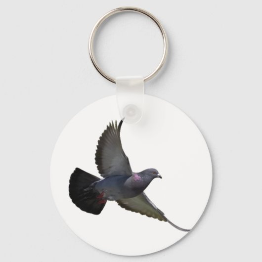 Tauben Schlüsselanhänger (Vorderseite)