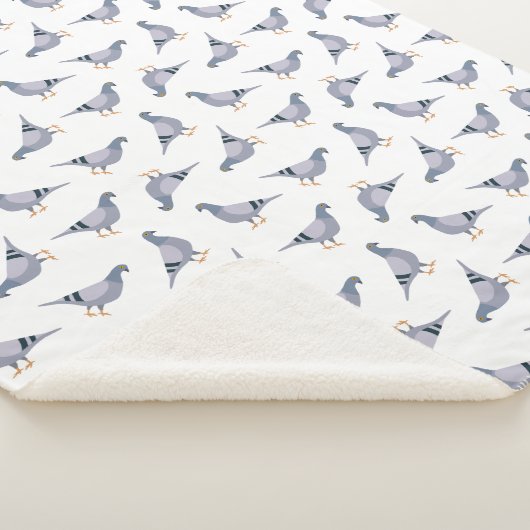 Tauben Sherpadecke (3/4)