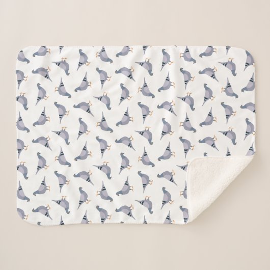 Tauben Sherpadecke (Vorderseite (Horizontal))