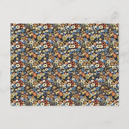 TAUBEN Stereogramm Magic Eye - Kein Umschlag Postkarte (Vorderseite)