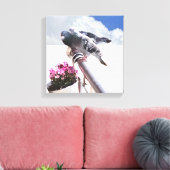 Tauben und Blume Leinwanddruck (Insitu (Wohnzimmer))
