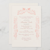 Tauben und Einladung zur Romantik (Vorne/Hinten)