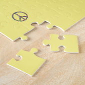 Tauben und Friedenszeichen Puzzle (Seite)