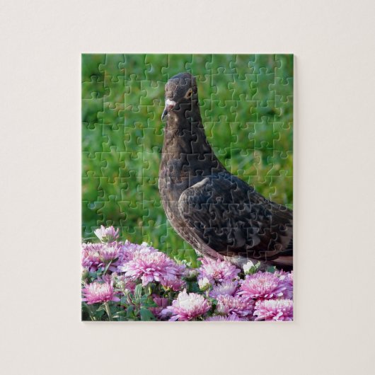 Tauben und Mums Puzzle (Vertikal)