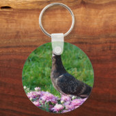 Tauben und Mums Schlüsselanhänger (Vorderseite)