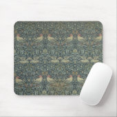 Tauben- und Rosegewebeentwurf, c.1879 Mousepad (Mit Mouse)