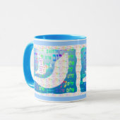 Tauben-und Shofar-Tassen Tasse (Vorderseite Links)