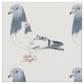 Tauben-Vogel-Kunst-Gewebe Stoff (Nahaufnahme)