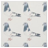 Tauben-Vogel-Kunst-Gewebe Stoff (Muster)