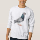 Tauben-Vogel-Kunst-Sweatshirt Sweatshirt (Vorderseite)
