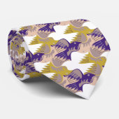 Tauben Vögel Muster Tesselung 1 wählen Farben NT Krawatte (Gerollt)