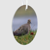 Tauben-Vogel Ornament (Vorderseite)