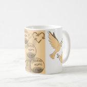 Tauben von Tasse (VorderseiteRechts)