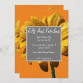 Taubenabtropfen halbwüchsig 50 und vorzüglicher Ge Einladung (Vorne/Hinten)