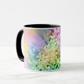 Taubenblut: Eleganz der Natur Tasse (Vorderseite Links)