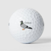 Taubendesign Golfball (Vorderseite)