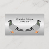 Taubendesign Personalisiert Visitenkarte (Vorderseite)