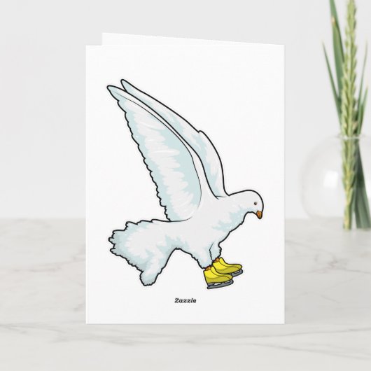 Taubeneis Skaten Ice Skate Karte (Rückseite)