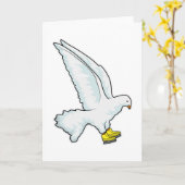 Taubeneis Skaten Ice Skate Karte (Gelbe Blume)