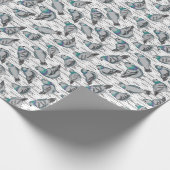 Taubenfestung Geschenkpapier (Ecke)